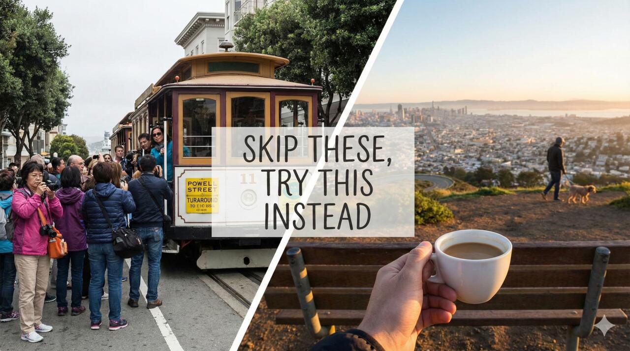 Golden Gate Bridge illustration with San Francisco skyline